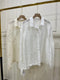 Women Summer Embroidered Cotton Shirts